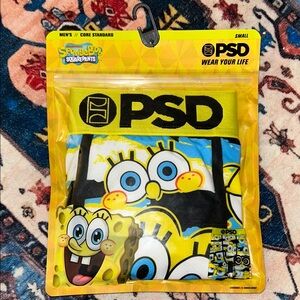 PSD Spongebob Squarepants Men’s Underwear - Yellow